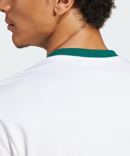 adidas(アディダス)の「シンプル Tシャツ / アディダスオリジナルス adidas Originals(Tシャツ/カットソー・メンズ・ホワイト/ブラック・SMALL/MEDIUM/LARGE/X-LARGE/XX-LARGE/3XL/X-SMALL)」の5枚目の写真