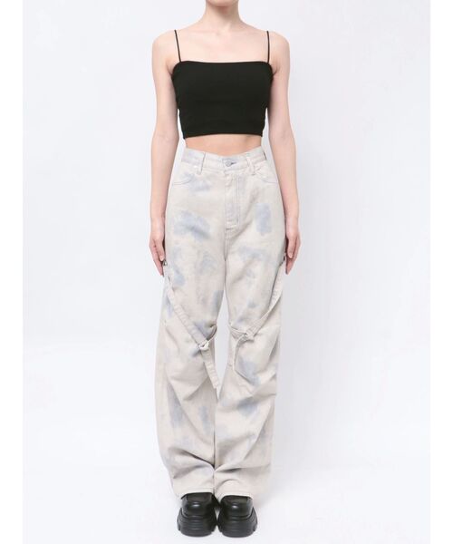 EMODA(エモダ)の「ボックスキャミソール(Tシャツ/カットソー・レディース・ホワイト/グレー/ブラック・FREE)」の19枚目の写真