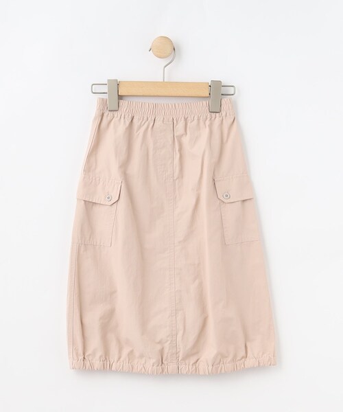 Dessin（デッサン）の「【リンクコーデ】製品洗いスカート（スカート・キッズ・カーキ/ベビーピンク・11/12/13/14）」の2枚目の写真