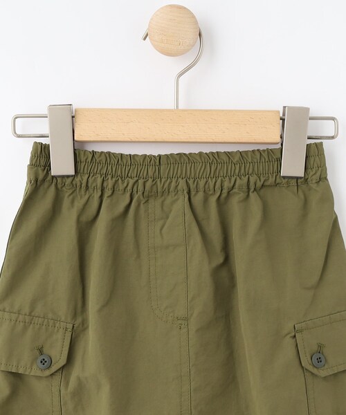 Dessin（デッサン）の「【リンクコーデ】製品洗いスカート（スカート・キッズ・カーキ/ベビーピンク・11/12/13/14）」の5枚目の写真