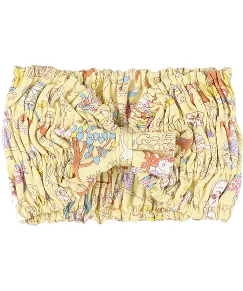 tsumori chisato SLEEP（ツモリチサト スリープ）の「綿100％　ヘアバンド（ヘアバンド・レディース・アイボリー/ピンク/クリーム・M）」の2枚目の写真