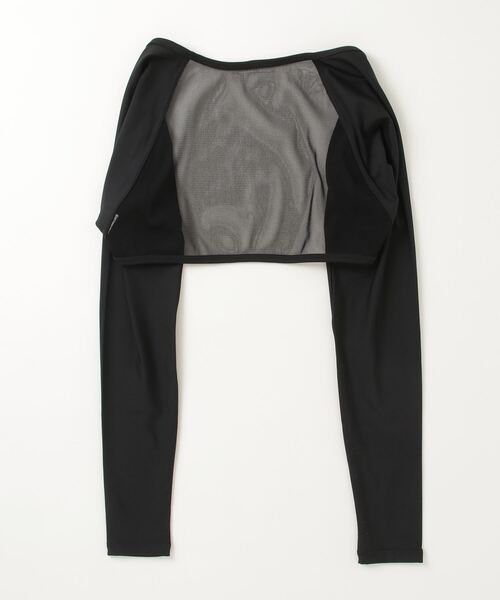 MUNSINGWEAR(マンシングウェア)の「『サンスクリーン NIR』ボレロ型UVアームカバー(アームカバー・レディース・ブラック/ホワイト/ネイビー・F)」の10枚目の写真