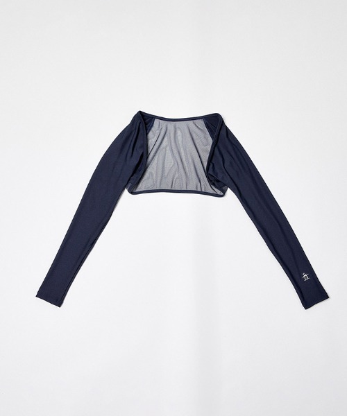 MUNSINGWEAR(マンシングウェア)の「『サンスクリーン NIR』ボレロ型UVアームカバー(アームカバー・レディース・ブラック/ホワイト/ネイビー・F)」の3枚目の写真