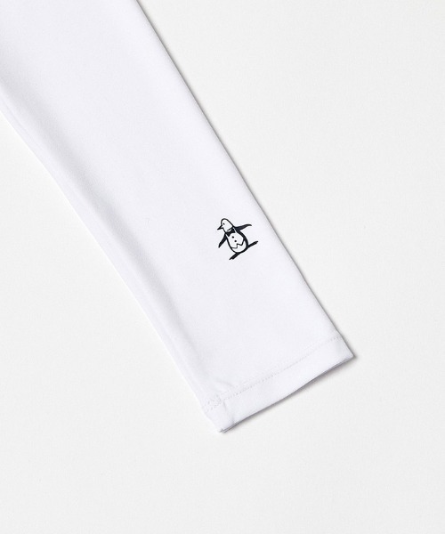 MUNSINGWEAR(マンシングウェア)の「『サンスクリーン NIR』ボレロ型UVアームカバー(アームカバー・レディース・ブラック/ホワイト/ネイビー・F)」の4枚目の写真