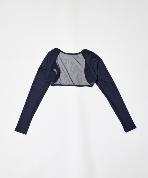 MUNSINGWEAR(マンシングウェア)の「『サンスクリーン NIR』ボレロ型UVアームカバー(アームカバー・レディース・ブラック/ホワイト/ネイビー・F)」の9枚目の写真