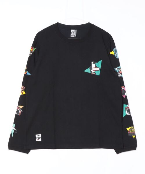 セール】【CHUMS】 かせきさいだぁ アラカルト L/S T-Shirt