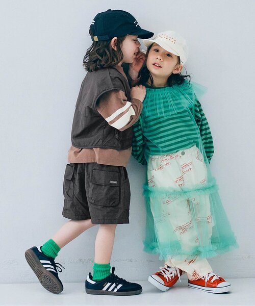 p.premier（ピードットプルミエ）の「【ジュニア対応】立体ポケットワークライトベスト（ベスト・キッズ・チャコール/カーキ/アイボリー/ブルー・140/130/120/110/100/90/80）」の12枚目の写真