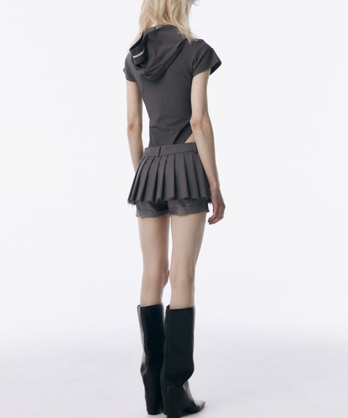 セール】PLEATS MINI SKIRT/プリーツミニスカート（スカート