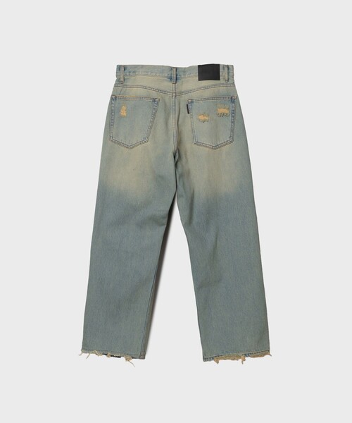 23AW-FS-17 DENIM BORO BAGGIE PANTS（デニムパンツ）｜F-LAGSTUF-F