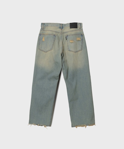 セール】23AW-FS-17 DENIM BORO BAGGIE PANTS（デニムパンツ）｜F