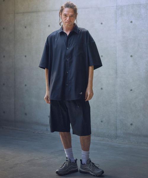 ADAM PATEK(アダムパテック)の「mhs2318-ap embroidery short sleeve shirt ショートスリーブシャツ(シャツ/ブラウス・メンズ・ブラック/ブルー/ホワイト・1/2)」の22枚目の写真