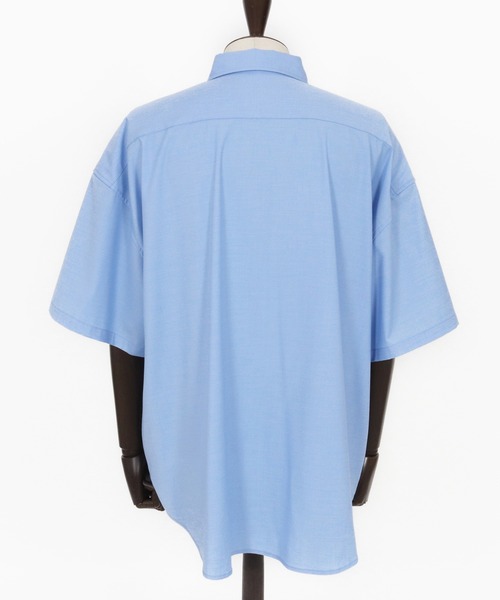 ADAM PATEK(アダムパテック)の「mhs2318-ap embroidery short sleeve shirt ショートスリーブシャツ(シャツ/ブラウス・メンズ・ブラック/ブルー/ホワイト・1/2)」の6枚目の写真