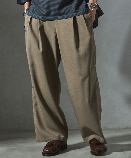 JOURNAL STANDARD relume(ジャーナルスタンダード レリューム)の「【ZOZO限定】OVER CHEF SLACKS(その他パンツ・メンズ・グレー/ベージュ/ブルーグレー/ダークベージュ/ブルー/ブラック・L-Regular/L-Short/M-Long/S-Short/XS-Long/XS-Regular/XS-Short/XL-Regular/XL-Short/L-Long/M-Regular/M-Short/S-Long/S-Regular/XL-Long)」の5枚目の写真