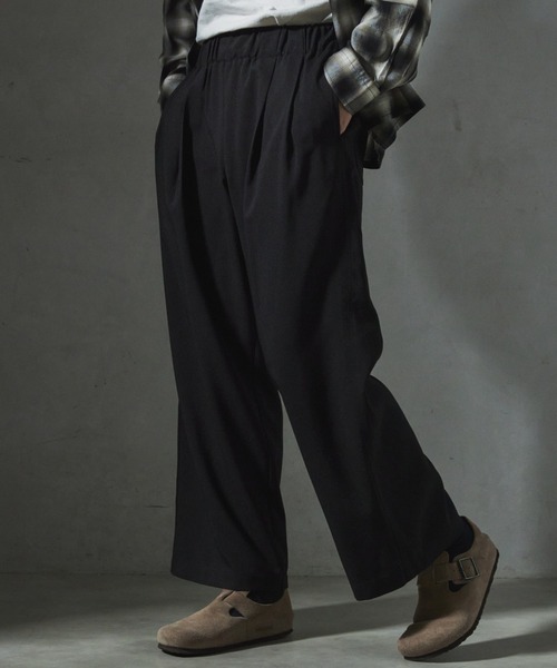 JOURNAL STANDARD relume(ジャーナルスタンダード レリューム)の「【ZOZO限定】OVER CHEF SLACKS(その他パンツ・メンズ・グレー/ベージュ/ブルーグレー/ダークベージュ/ブルー/ブラック・L-Regular/L-Short/M-Long/S-Short/XS-Long/XS-Regular/XS-Short/XL-Regular/XL-Short/L-Long/M-Regular/M-Short/S-Long/S-Regular/XL-Long)」の12枚目の写真