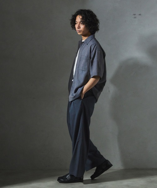 JOURNAL STANDARD relume(ジャーナルスタンダード レリューム)の「【ZOZO限定】OVER CHEF SLACKS(その他パンツ・メンズ・グレー/ベージュ/ブルーグレー/ダークベージュ/ブルー/ブラック・L-Regular/L-Short/M-Long/S-Short/XS-Long/XS-Regular/XS-Short/XL-Regular/XL-Short/L-Long/M-Regular/M-Short/S-Long/S-Regular/XL-Long)」の19枚目の写真