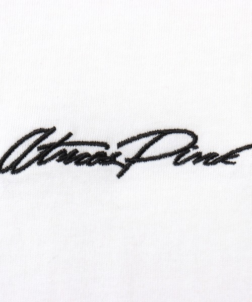 atmos pink(アトモスピンク)の「atmos pink Classic Embroidery Logo Short T-shirt / アトモス ピンク クラシック エンブロイダリー ロゴ ショート ティーシャツ(Tシャツ/カットソー・レディース・ブラック/ブルー/ホワイト/ピンク・S/M)」の10枚目の写真