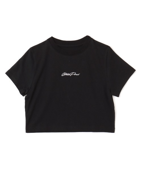 atmos pink(アトモスピンク)の「atmos pink Classic Embroidery Logo Short T-shirt / アトモス ピンク クラシック エンブロイダリー ロゴ ショート ティーシャツ(Tシャツ/カットソー・レディース・ブラック/ブルー/ホワイト/ピンク・S/M)」の15枚目の写真
