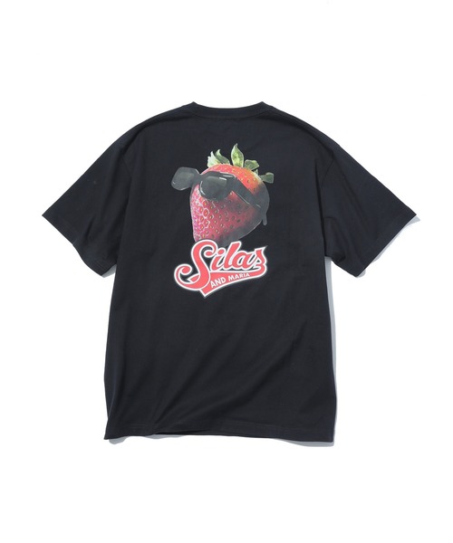 SILAS(サイラス)の「STRAWBERRY S/S TEE(Tシャツ/カットソー・メンズ・ブラック/オフホワイト/ホワイト・M/L/XL)」の3枚目の写真