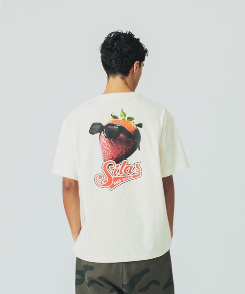 SILAS(サイラス)の「STRAWBERRY S/S TEE(Tシャツ/カットソー・メンズ・ブラック/オフホワイト/ホワイト・M/L/XL)」の16枚目の写真