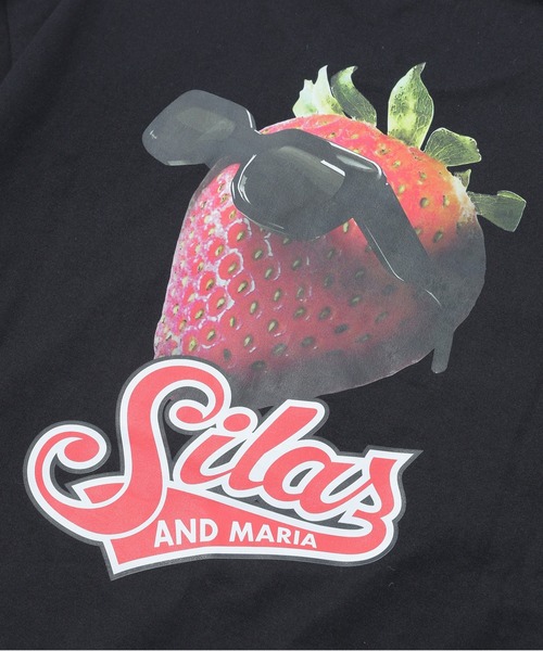 SILAS(サイラス)の「STRAWBERRY S/S TEE(Tシャツ/カットソー・メンズ・ブラック/オフホワイト/ホワイト・M/L/XL)」の10枚目の写真