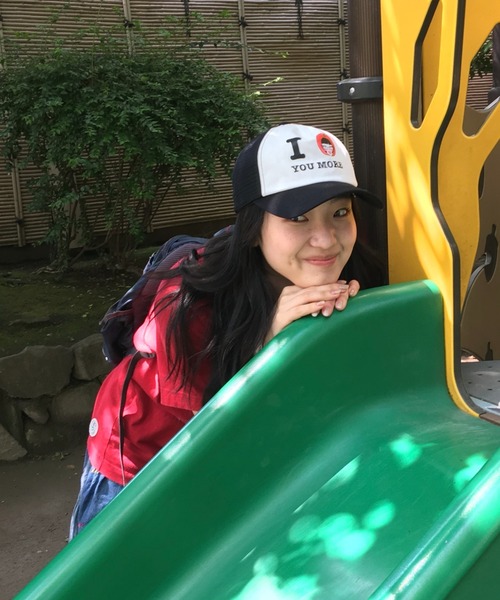 INTER FACTORY(インターファクトリー)の「hannah - nard girl cap made in INTERFACTORY(キャップ・レディース・ブラック/ライトブルー・FREE)」の12枚目の写真