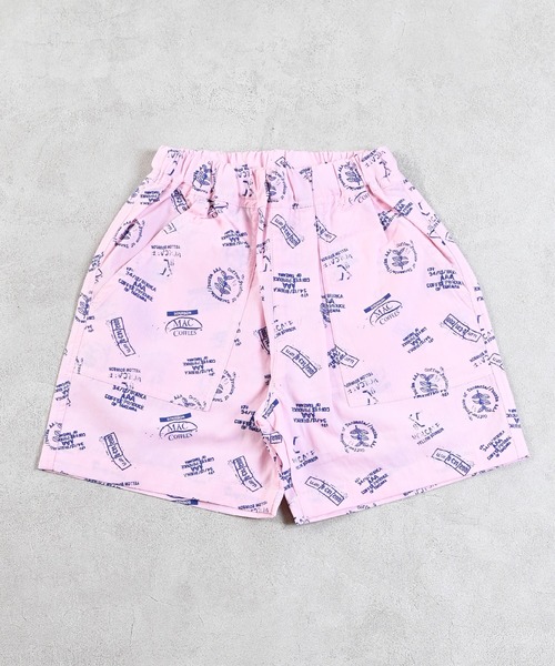 Life Support Products（ライフサポートプロダクツ）の「ポプリン総柄ベイカーショートパンツ（その他パンツ・キッズ・ベージュ/ライトブルー/ピンク/オフホワイト/レッド/チャコール・100/80/120/110/90/150/140/95/130）」の19枚目の写真