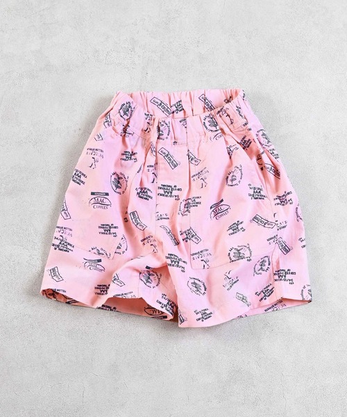 Life Support Products（ライフサポートプロダクツ）の「ポプリン総柄ベイカーショートパンツ（その他パンツ・キッズ・ベージュ/ライトブルー/ピンク/オフホワイト/レッド/チャコール・100/80/120/110/90/150/140/95/130）」の12枚目の写真