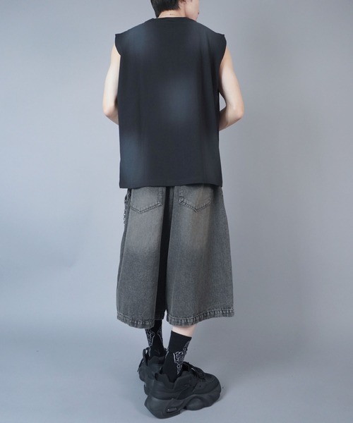 SPINNS（スピンズ）の「ヴィンテージ加工バギーデニムジョーツ/クロス（デニムパンツ・メンズ・ブルー系その他/ブルー系その他2/ブラック系その他・L/M）」の10枚目の写真