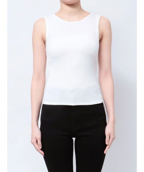 dazzlin（ダズリン）の「ティアードチュールチュニック（シャツ/ブラウス・レディース・ブラック/ブルー/アイボリー・FREE）」の4枚目の写真