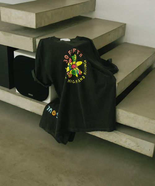 GOOD ROCK SPEED（グッドロックスピード）の「『別注』GOOD ROCK SPEED×UR　De La Soul S/S T-SHIRTS（Tシャツ/カットソー・メンズ・ブラック/ブラック系その他・LARGE/MEDIUM）」の6枚目の写真