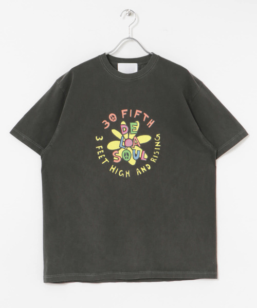 GOOD ROCK SPEED（グッドロックスピード）の「『別注』GOOD ROCK SPEED×UR　De La Soul S/S T-SHIRTS（Tシャツ/カットソー・メンズ・ブラック/ブラック系その他・LARGE/MEDIUM）」の9枚目の写真