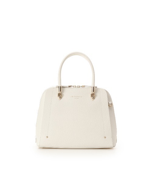 Samantha Thavasa(サマンサタバサ)の「新アベクトワ ハンドバッグ(ハンドバッグ・レディース・ベージュ/オフホワイト/ブラック/ピンクベージュ・FREE)」の2枚目の写真