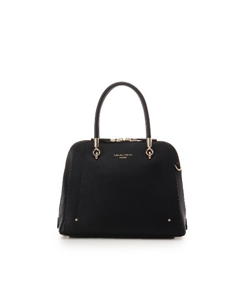 Samantha Thavasa(サマンサタバサ)の「新アベクトワ ハンドバッグ(ハンドバッグ・レディース・ベージュ/オフホワイト/ブラック/ピンクベージュ・FREE)」の1枚目の写真