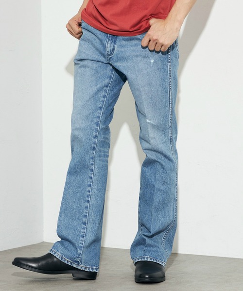 Wrangler（ラングラー）の「Wrangler/ラングラー【US ORIGINAL】77MWZ フレアジーンズ（デニムパンツ・メンズ・ブルー・30/32/34/28）」の21枚目の写真