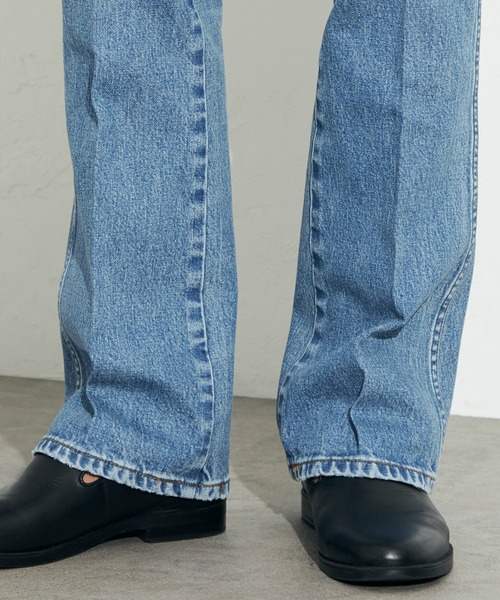 Wrangler（ラングラー）の「Wrangler/ラングラー【US ORIGINAL】77MWZ フレアジーンズ（デニムパンツ・メンズ・ブルー・30/32/34/28）」の6枚目の写真