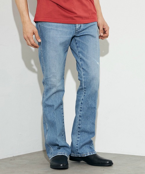 Wrangler/ラングラー【US ORIGINAL】77MWZ フレアジーンズ（デニム