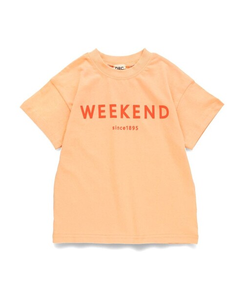 DRC branshes（ディーアールシーブランシェス）の「【WEB限定/DRC/綿100％】アソートグラフィック半袖Tシャツ（Tシャツ/カットソー・キッズ・アイボリー/グレイッシュベージュ/ブルーグレー/カラフル/その他1/サックスブルー/ラベンダー/ライトグリーン/シャーベット/オフホワイト/チャコールグレー/ピンク・90/150/110/120/140/100/130/160）」の15枚目の写真