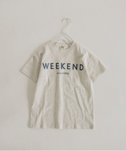 DRC branshes（ディーアールシーブランシェス）の「【WEB限定/DRC/綿100％】アソートグラフィック半袖Tシャツ（Tシャツ/カットソー・キッズ・アイボリー/グレイッシュベージュ/ブルーグレー/カラフル/その他1/サックスブルー/ラベンダー/ライトグリーン/シャーベット/オフホワイト/チャコールグレー/ピンク・90/150/110/120/140/100/130/160）」の12枚目の写真