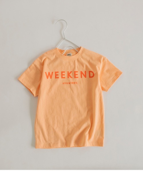 DRC branshes（ディーアールシーブランシェス）の「【WEB限定/DRC/綿100％】アソートグラフィック半袖Tシャツ（Tシャツ/カットソー・キッズ・アイボリー/グレイッシュベージュ/ブルーグレー/カラフル/その他1/サックスブルー/ラベンダー/ライトグリーン/シャーベット/オフホワイト/チャコールグレー/ピンク・90/150/110/120/140/100/130/160）」の10枚目の写真