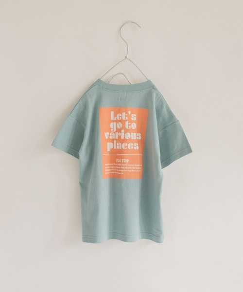 DRC branshes（ディーアールシーブランシェス）の「【WEB限定/DRC/綿100％】アソートグラフィック半袖Tシャツ（Tシャツ/カットソー・キッズ・アイボリー/グレイッシュベージュ/ブルーグレー/カラフル/その他1/サックスブルー/ラベンダー/ライトグリーン/シャーベット/オフホワイト/チャコールグレー/ピンク・90/150/110/120/140/100/130/160）」の6枚目の写真