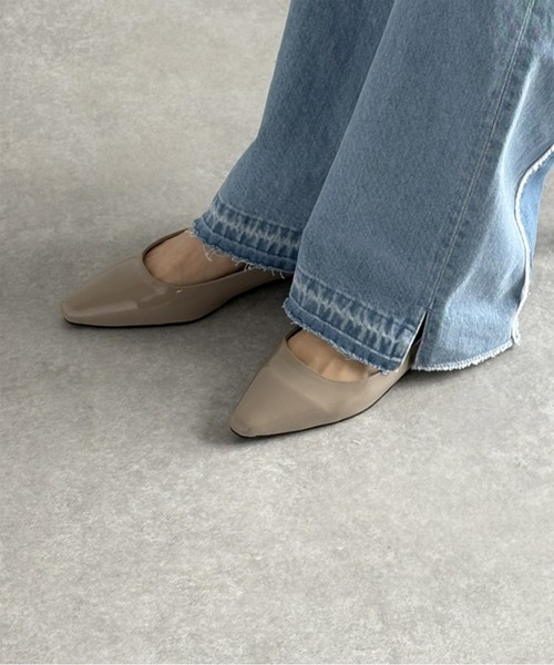 cepo(セポ)の「ストラップミュールフラットパンプス(パンプス・レディース・シルバー/ブラック/ベージュ・M/L)」の11枚目の写真