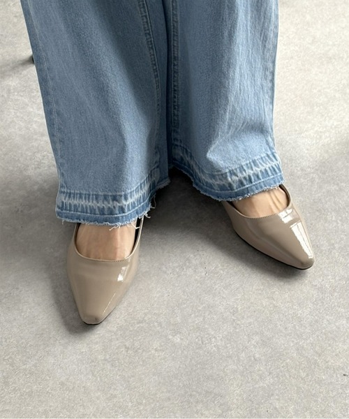 cepo(セポ)の「ストラップミュールフラットパンプス(パンプス・レディース・シルバー/ブラック/ベージュ・M/L)」の12枚目の写真