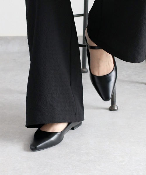 cepo(セポ)の「ストラップミュールフラットパンプス(パンプス・レディース・シルバー/ブラック/ベージュ・M/L)」の18枚目の写真