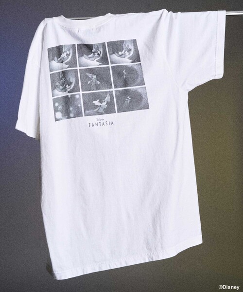 tシャツ 「DISNEY FANTASIA」 9ボックスバックプリント Tシャツ//ディズニー/ファンタジア/ミッキーマウス レディース DISNEY FANTASIA】 9ボックスバックプリント Tシャツ