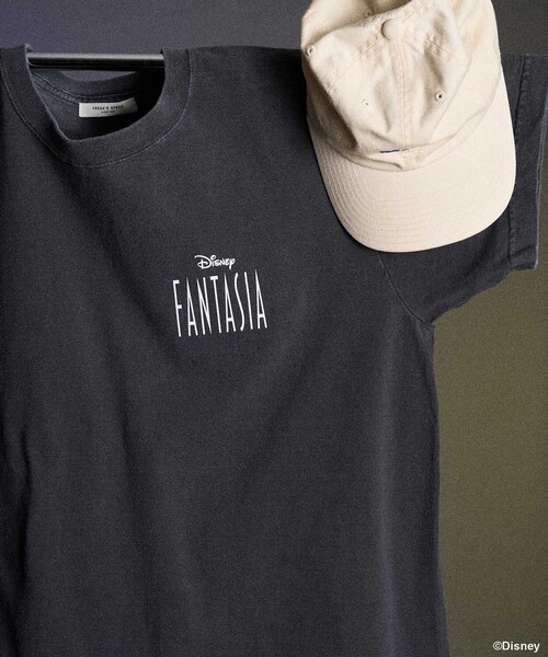 DISNEY FANTASIA】 9ボックスバックプリント Tシャツ
