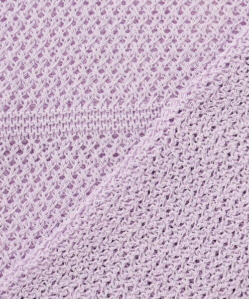 J.PRESS Ladies(J.プレス レディス)の「【洗える】PATTERN MESH ドルマンスリーブ カーディガン(カーディガン/ボレロ・レディース・アイボリー系/ネイビー系/ふじ色系/イエロー系・SMALL)」の19枚目の写真