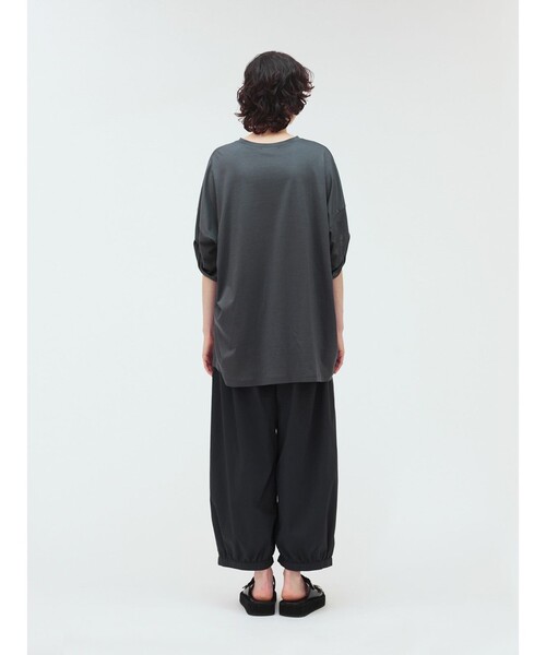 ミズイロインド mizuiroindロールアップスリーブワイドT ピンク 楽天市場】【20％OFF！】mizuiro ind(ミズイロインド) ロール