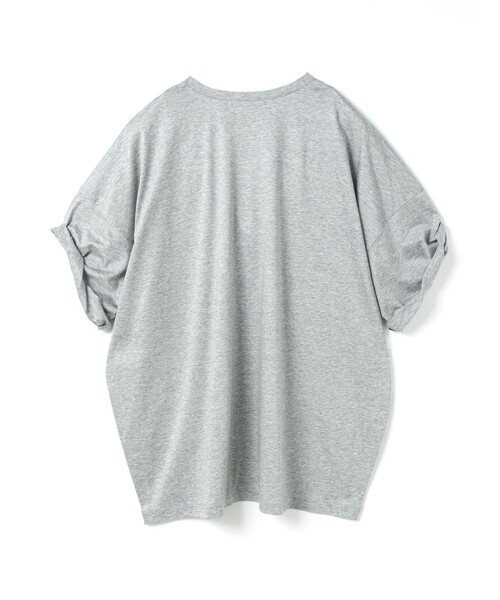 tシャツ mizuiro ind ロールアップスリーブワイドT レディース mizuiroind tシャツ mizuiro ind ロールアップスリーブワイドT