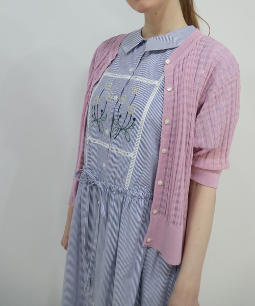 haupia(ハウピア)の「YARD【シャツワンピース】(シャツワンピース・レディース・ネイビー/ブルー系/ホワイト×ブルー・MEDIUM)」の11枚目の写真