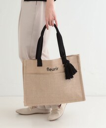 SHOO・LA・RUE | スクエアジュートトートバッグ(トートバッグ)